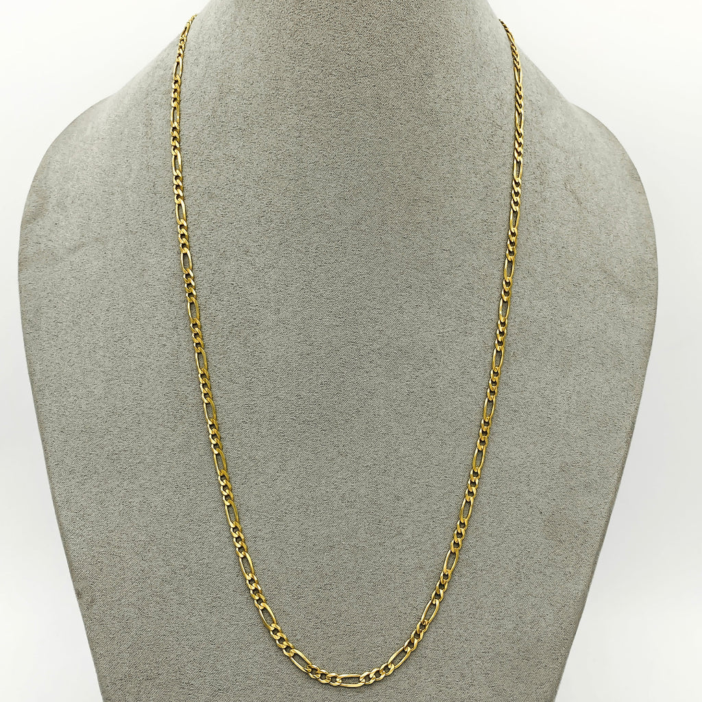 Cadena Oro 14k - Cartie 60 cm, Ancho 4 mm