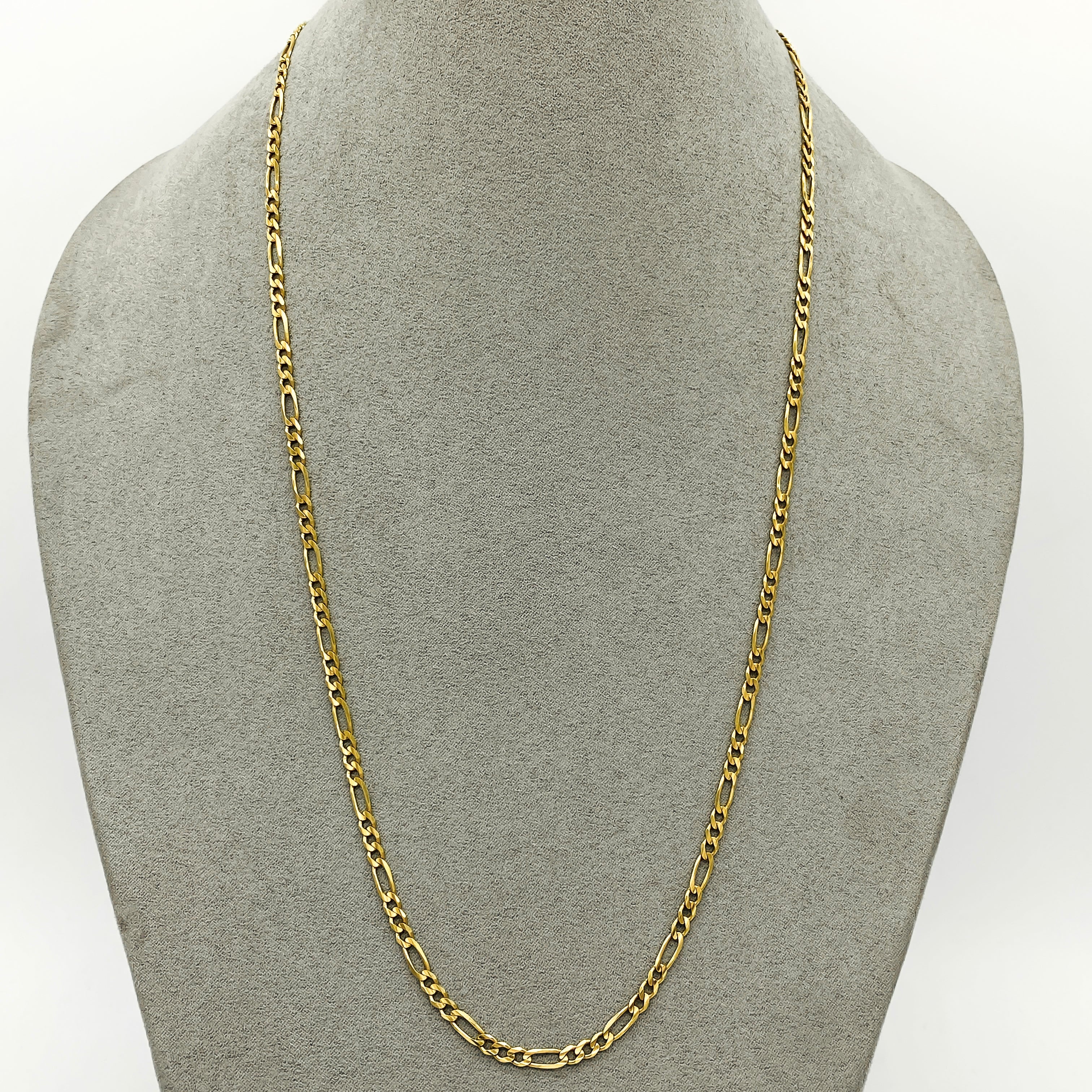 Cadena Oro 14k - Cartie 60 cm, Ancho 4 mm