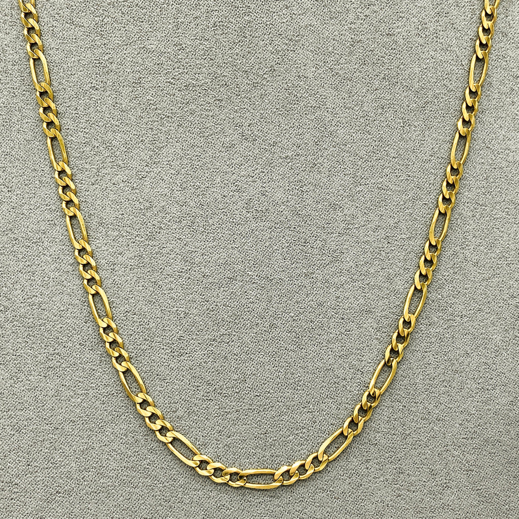 Cadena Oro 14k - Cartie 60 cm, Ancho 4 mm