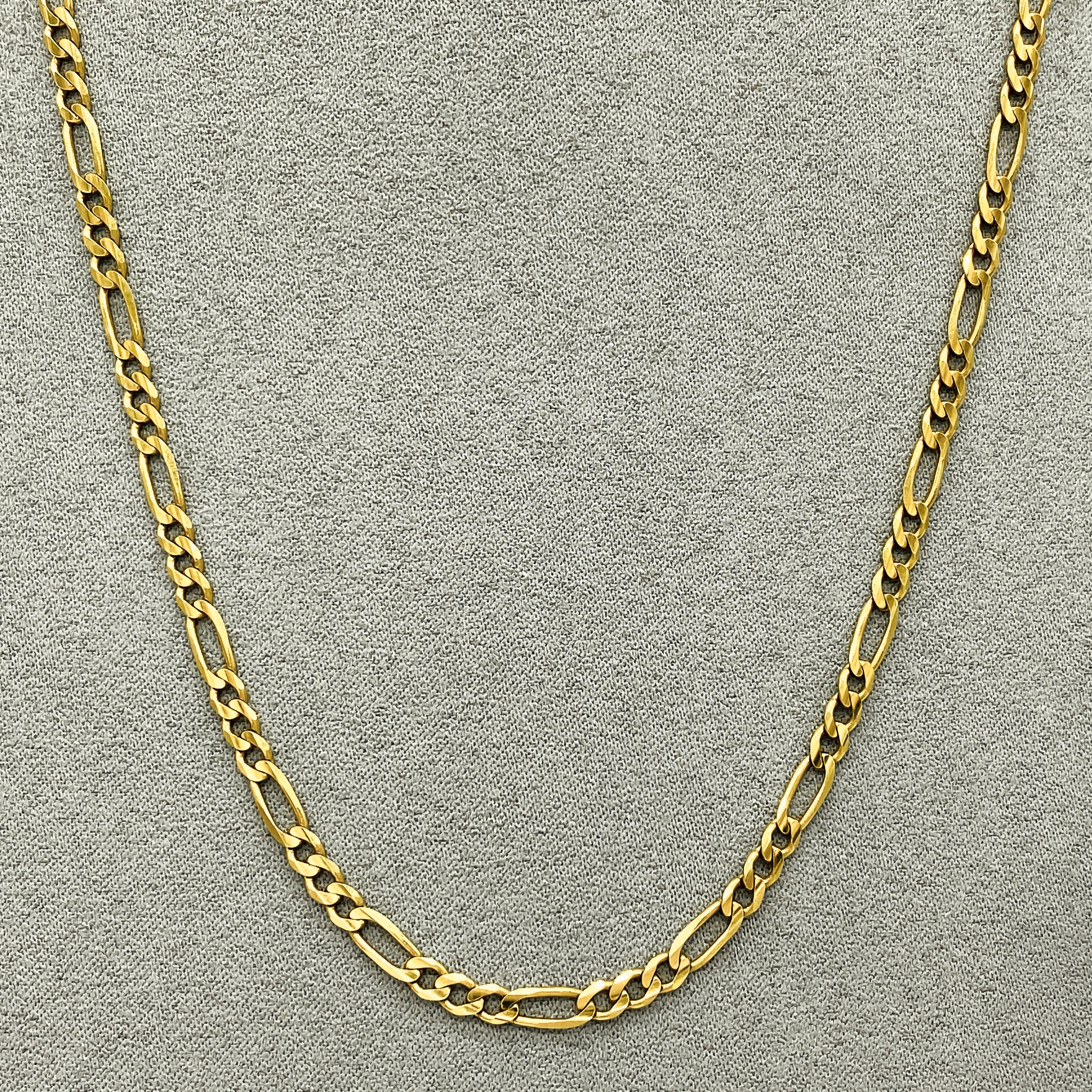 Cadena Oro 14k - Cartie 60 cm, Ancho 4 mm