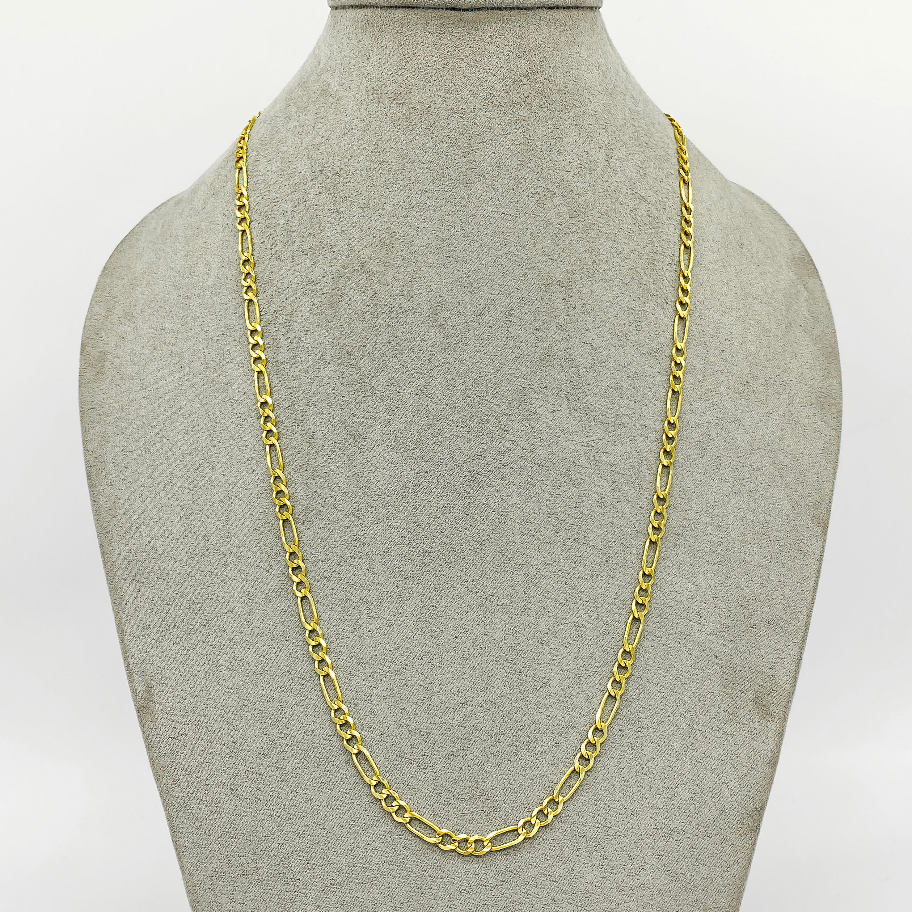 Cadena Oro 14k Cartie de 60 cm, Ancho 4.50 mm