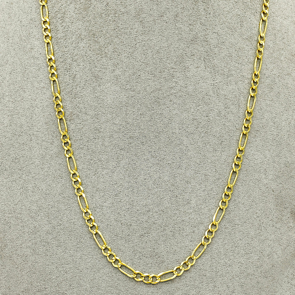 Cadena Oro 14k Cartie de 60 cm, Ancho 4.50 mm