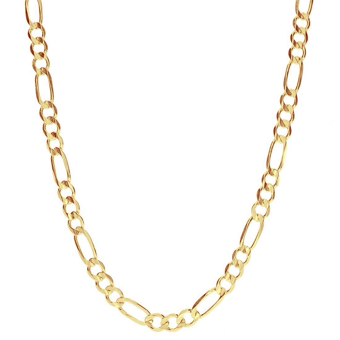 Cadena Oro 14k - Eslabón 3x1 de 60 cm, Ancho 3.6 mm