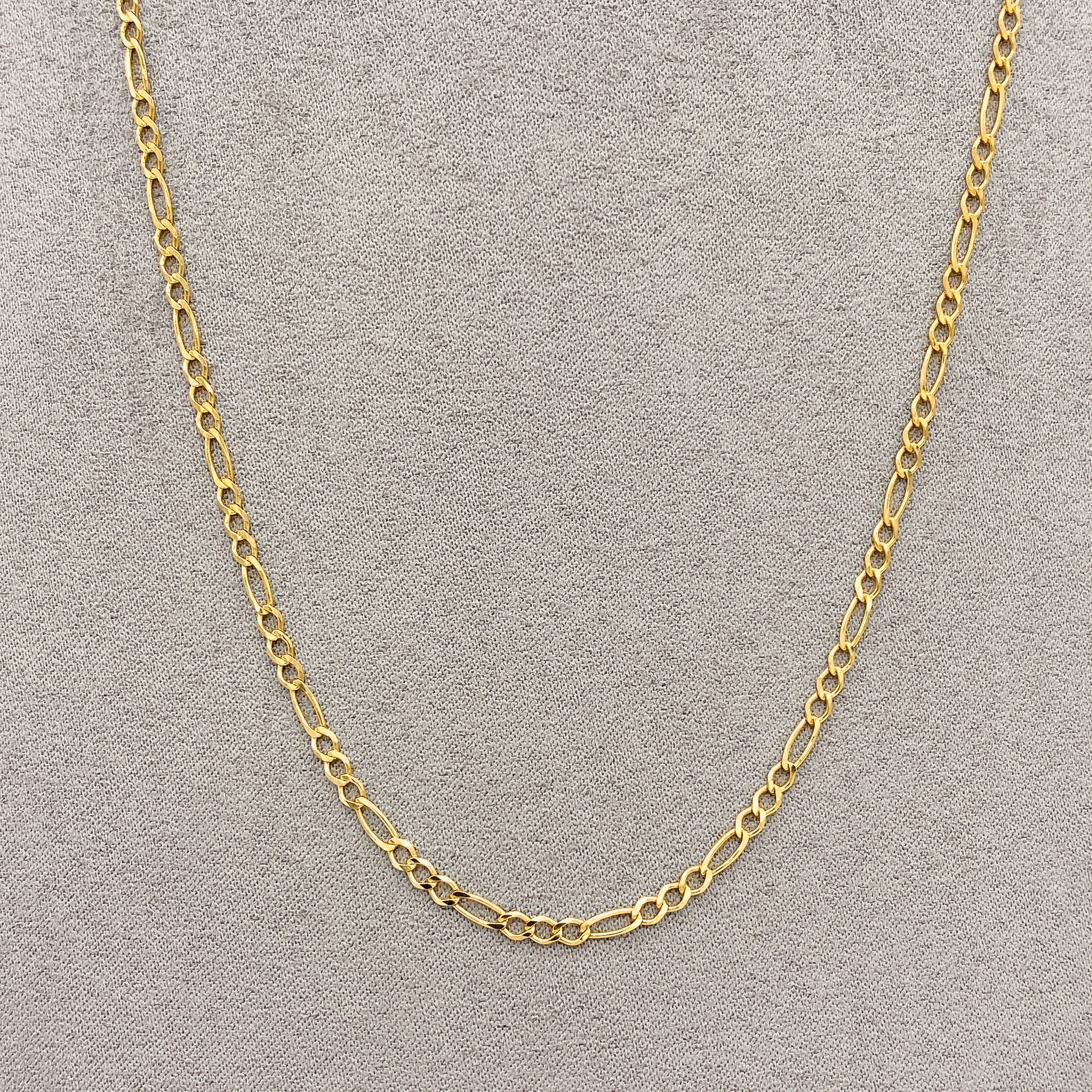 Cadena Oro 14k Cartie de 60 cm, Ancho 2.7 mm