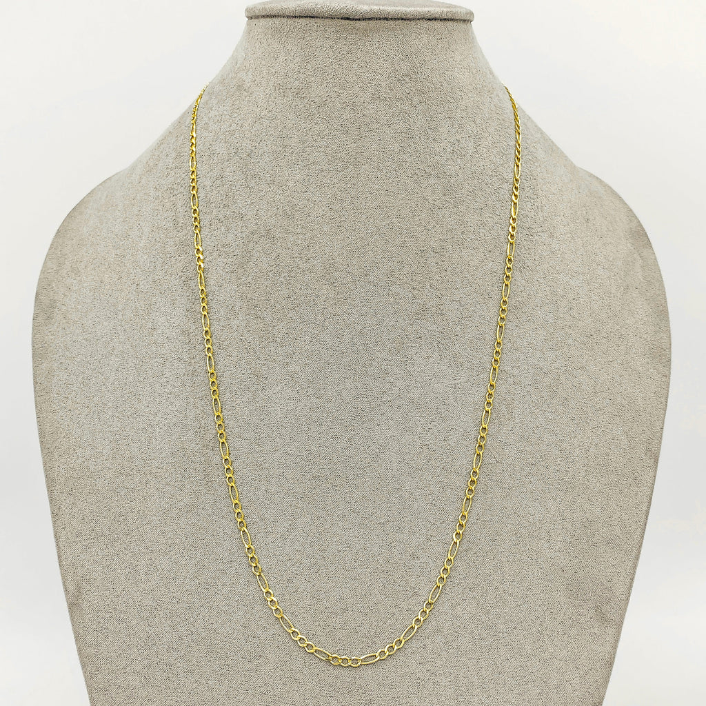 Cadena Oro 14k Cartie de 60 cm, Ancho 2.7 mm