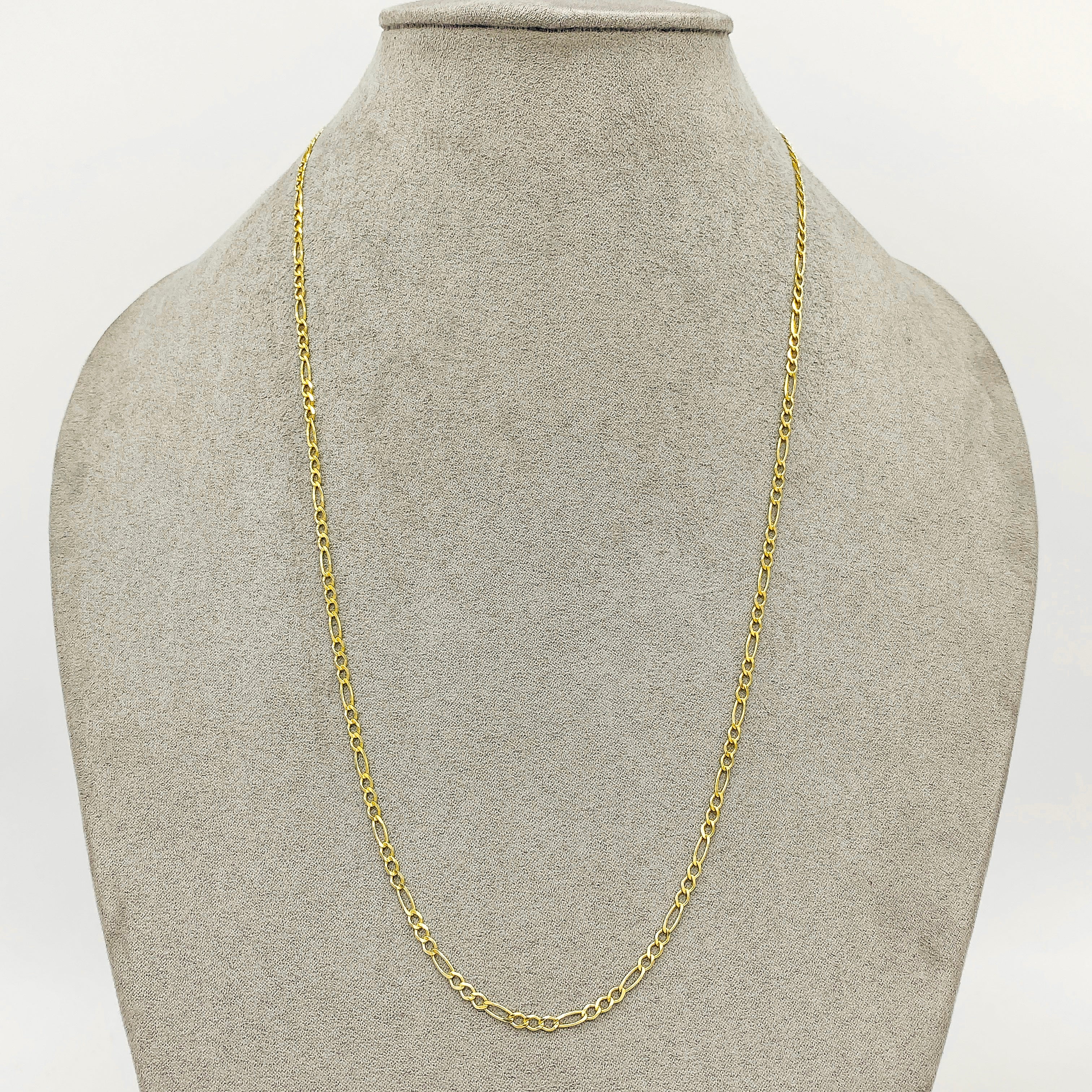 Cadena Oro 14k Cartie de 60 cm, Ancho 2.7 mm