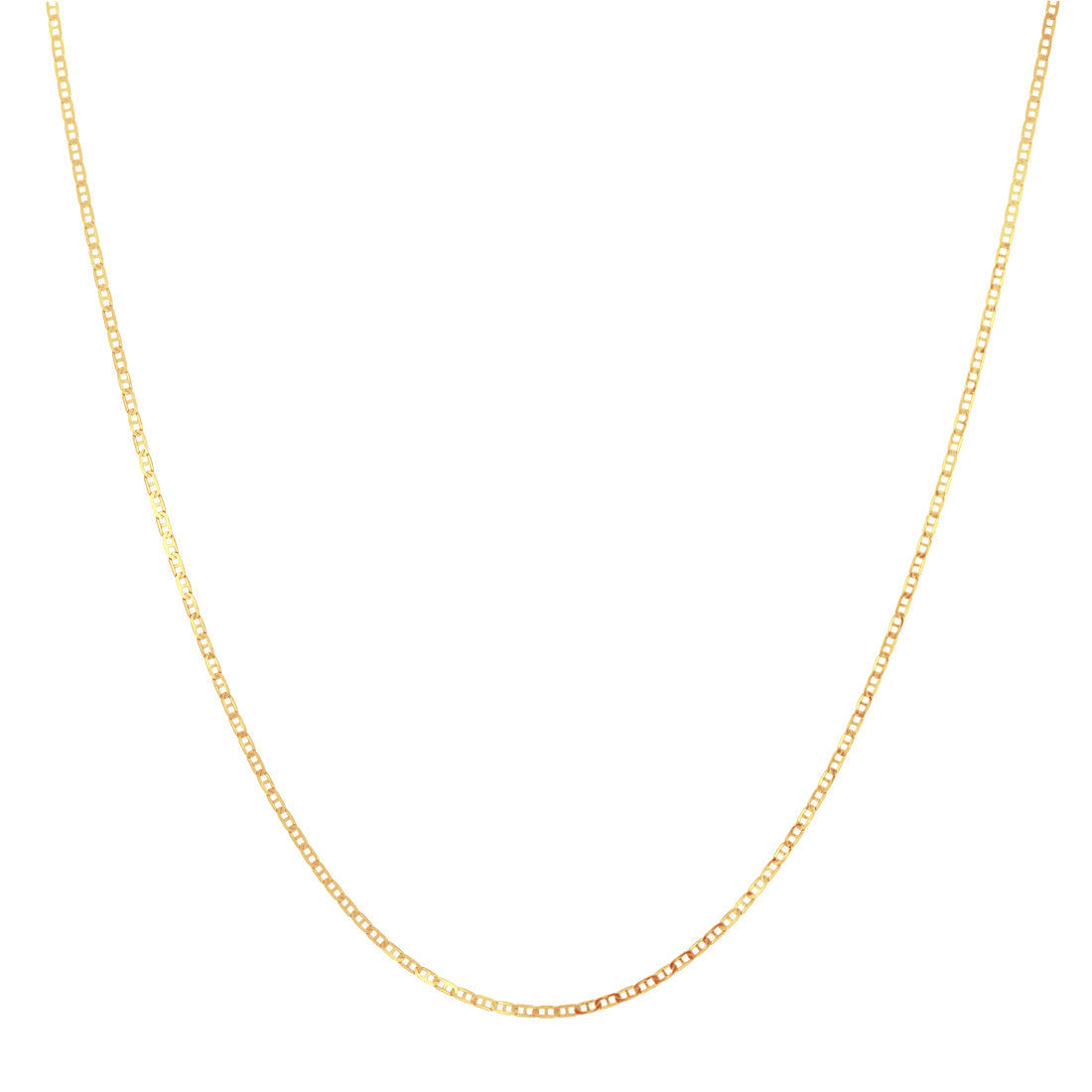 Cadena Oro 14k - Eslabón Marinero 45/50 CM Largo