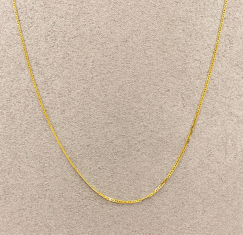 Cadena Oro 14k - Eslabón Marinero 45/50 CM Largo