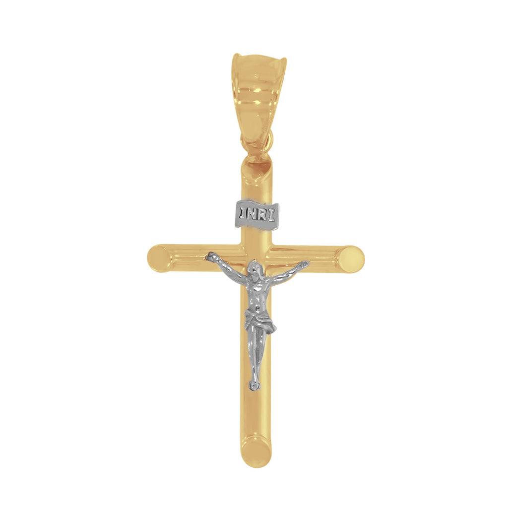 Cruz con Cristo 3.5 cm - Oro 10k