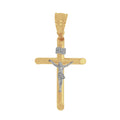 Cruz con Cristo 3.5 cm - Oro 10k