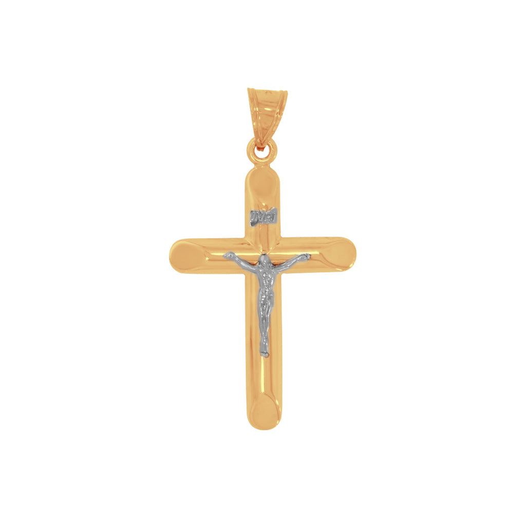 Cruz con Cristo 5.5 cm - Oro 10k