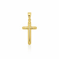 Cruz Oro 10k -  Lisa 2.4 CM