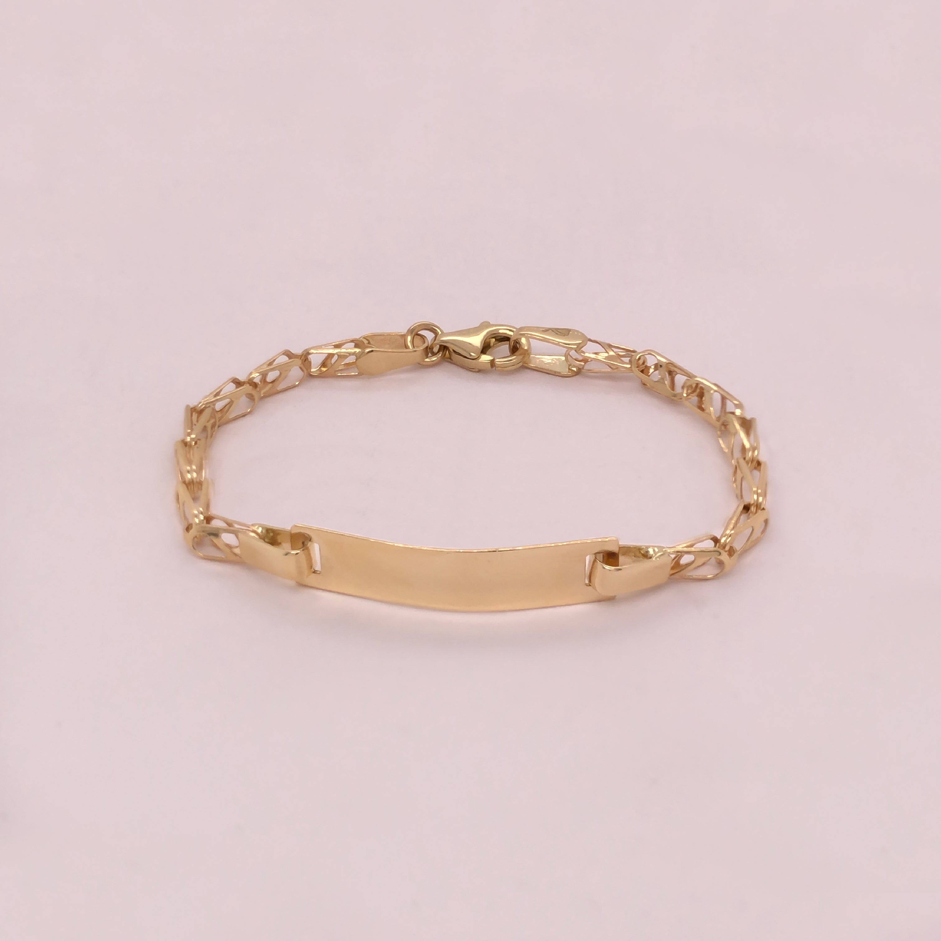 Esclava Oro 14k - Perniche 12-14 cm Largo