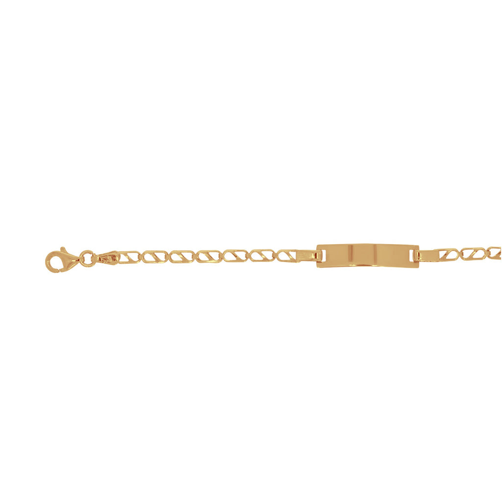 Esclava Oro 14k - Perniche 12-14 cm Largo