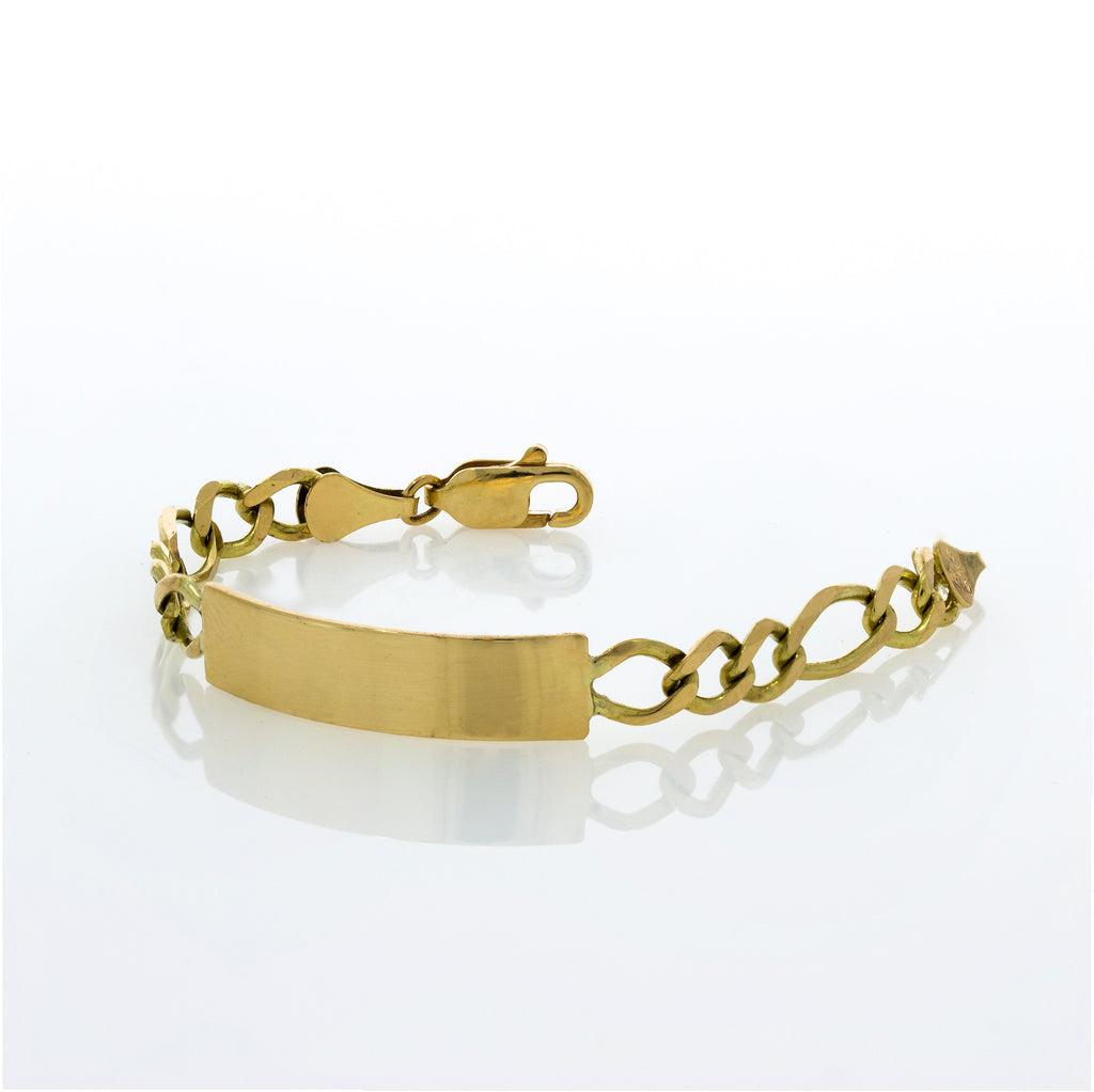 Esclava Oro 10k - Cartie 12 cm Largo, 6 mm Ancho
