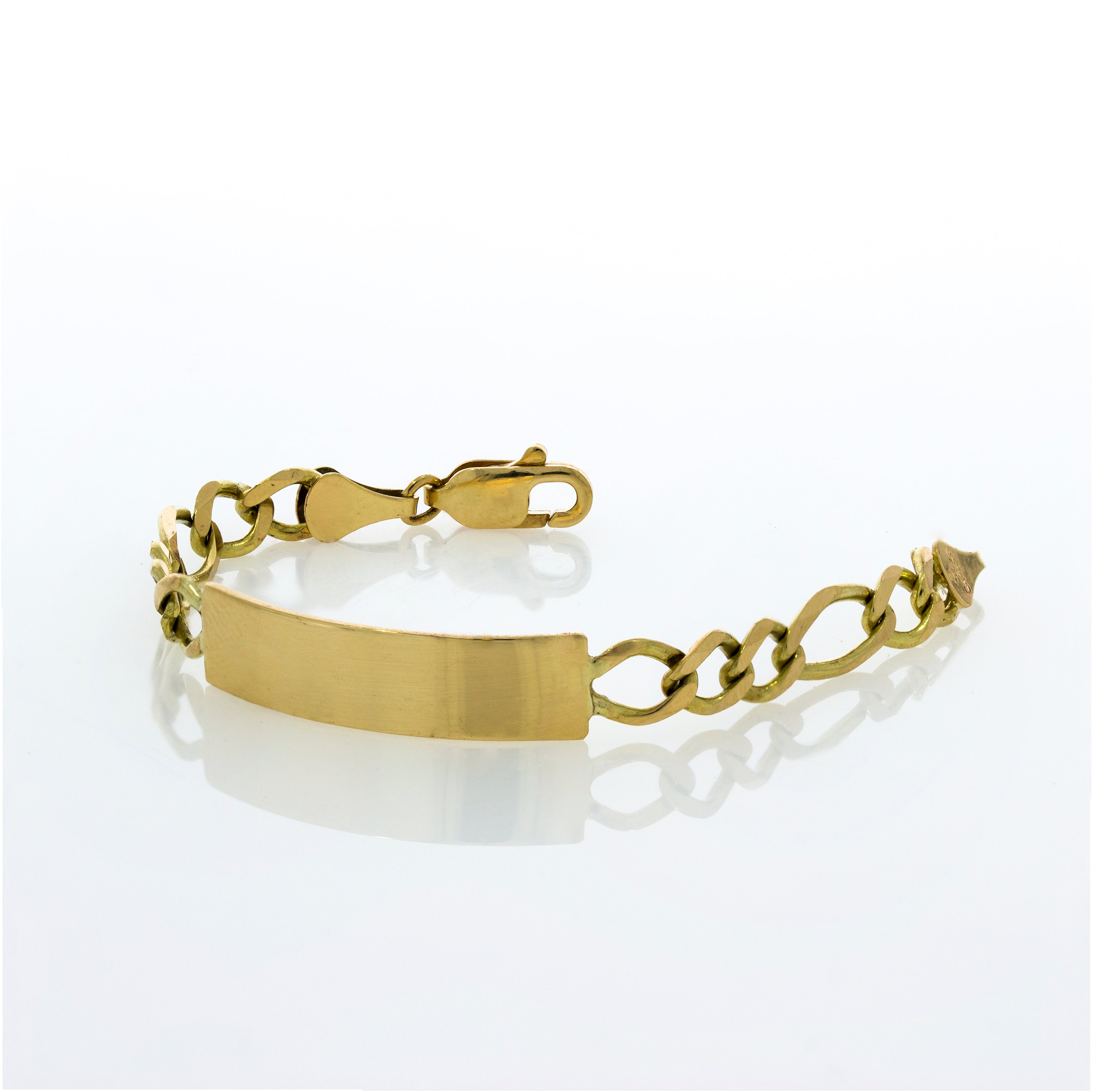 Esclava Oro 10k - Cartie 12 cm Largo, 6 mm Ancho