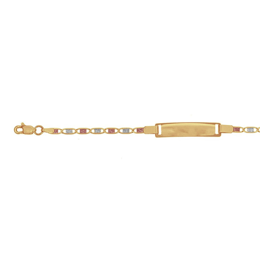 Esclava Gucci Diamantantada, 12.5 cm Largo, Ancho 4 mm, Oro Florentino 10k